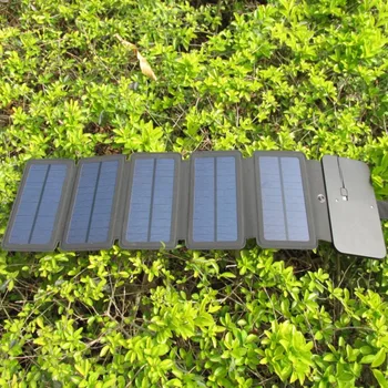 10 Вт Солнцезащитные Складные USB Устройства Вывода Солнечных Батарей Зарядное Устройство Портативные Приключенческие Солнечные Панели Для Зарядки Телефона Наружные Инструменты