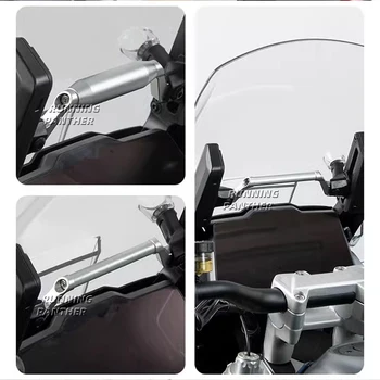 12 Мм 22 ММ Мотоцикл GPS Держатель Телефона USB Беспроводное Зарядное Устройство Навигационный Кронштейн Крепление Для TIGER1200 TIGER 1200 GT 1200GT Pro 2023-