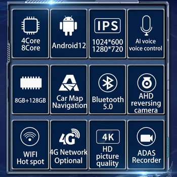 2 Din Автомагнитола для Honda Freed 2008-2016 Автомобильный радиоприемник Стерео WiFi Carplay GPS Навигация Мультимедийный Видеоплеер Головное устройство