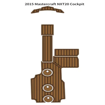 2015 Mastercraft NXT20 Коврик Для кокпита Лодка EVA Пена Палуба Из искусственного Тика Коврик Для Пола Клейкая Основа Пол В стиле SeaDek Gaterstep