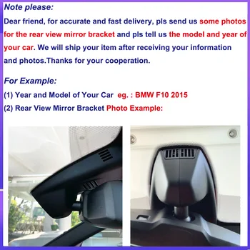 2K 4K Wifi 2160P Автомобильный Видеорегистратор Спереди и сзади Dash Cam Видеорегистратор для BMW X7 для BMW X7 G07 2019 2020 2021 2022 Видеорегистратор для вождения