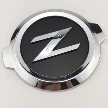 3D ABS Z Логотип Передний Капот Автомобильные Наклейки Эмблема Задний Багажник Значок Наклейки Автоаксессуары Для Nissan 370Z 350Z Fairlady Z Z3 Z34