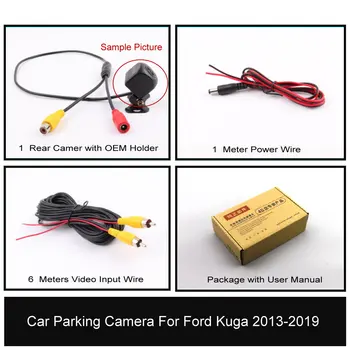 Высококачественная Автомобильная Камера заднего вида FaceSky Для Ford Kuga C520 2013-2019, Камера заднего Вида AHD/CCD 1080P, Аксессуары для заднего Вида