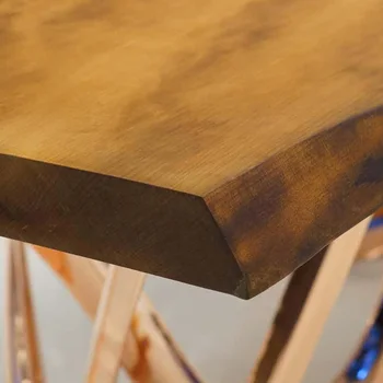 Дизайнерские высококачественные обеденные столы и стулья, прямоугольный мраморный стол, стол из массива дерева.