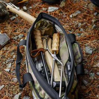 Камуфляжная сумка для хранения из полиэстеровой ткани Naturehike, многофункциональный портативный набор аксессуаров для палаток, сумка для хранения инструментов