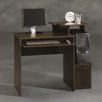 Компьютерный стол Simple Cinnamon Cherry: Коллекция Sauder Beginnings - Sauder 408726 Beginnings Компьютерный стол