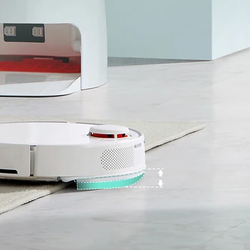 Новые роботы-пылесосы XIAOMI MIJIA, Умные самоочищающиеся Подметальные машины для дома, 2800 pa, вибрация, протирание, Мойка, Циклонное всасывание