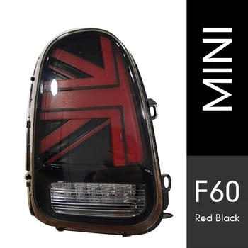 Пара автомобильных задних фонарей в сборе для MINI F60 2014-2020, Детали для настройки светодиодного сигнала торможения, система заднего фонаря автомобиля