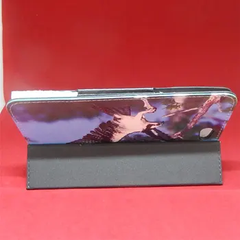 Трехстворчатый чехол из искусственной кожи с принтом для планшета DEXP Ursus A169i 3G 7 дюймов